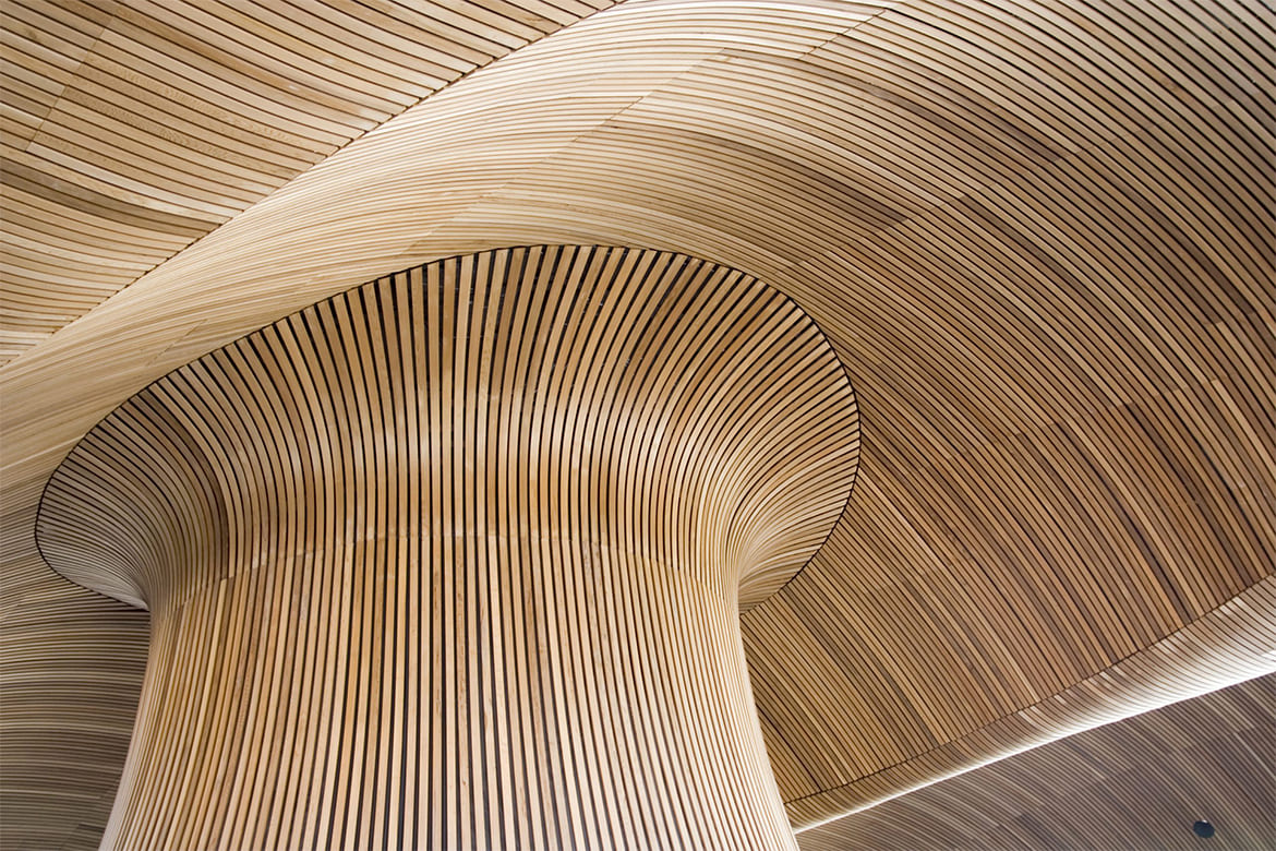 Mass Timber Construction swatch headquarters by Shigeru Ban - Elgin Enerji